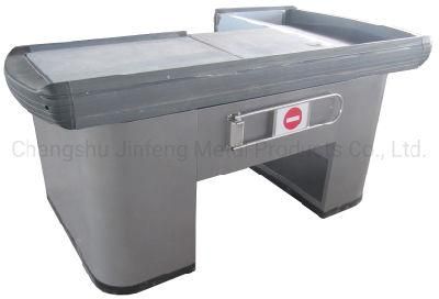 Supermarket Checkout Counter Retail Store Metal Cashier Desk