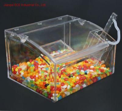 8L Capacity Food Dispenser Bulk Candy Container for Store