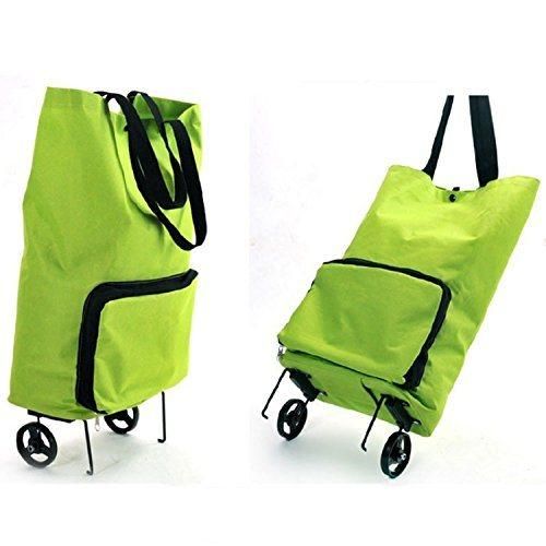 Custom Plastic Folding Shopping Trolley Cart