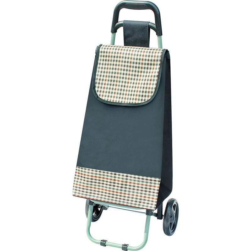 Fashion Satin Customized Printing Surpermarket Shopping Trolley Cart