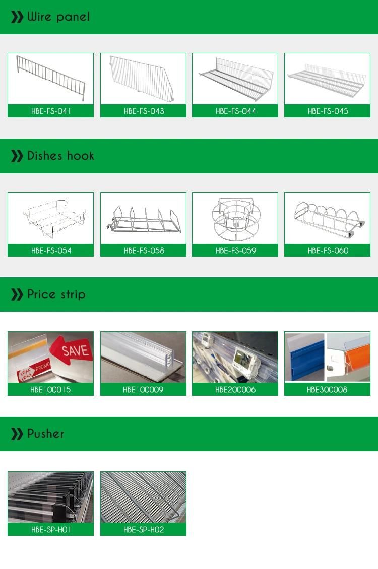 Supermarket Fresh Area Adjust Layer Promotion Bin with Wheels