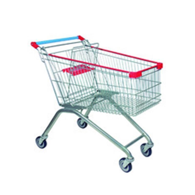 High Quality Lightweight Metal Foldable Shopping Trolley