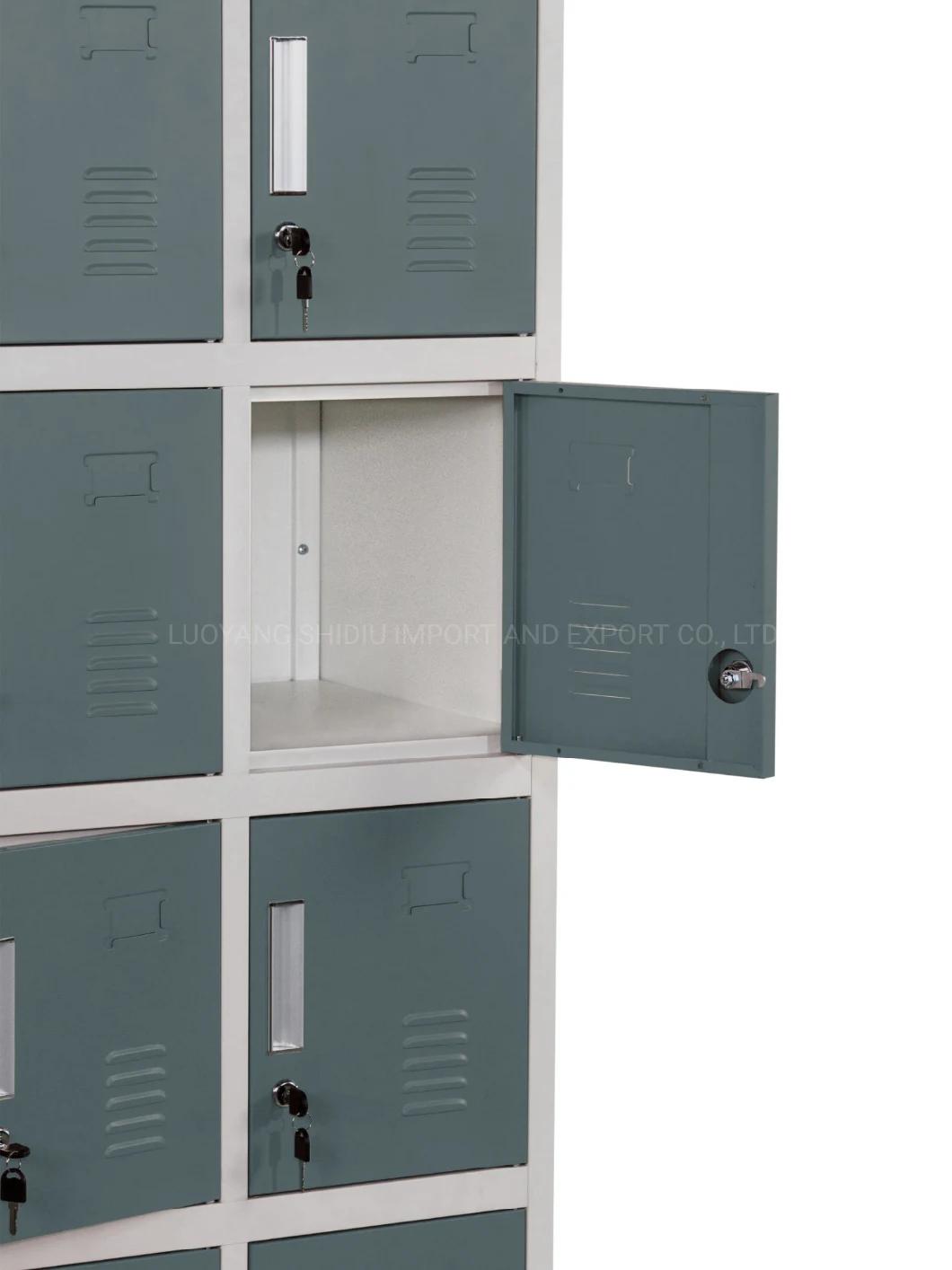 15 Doors Compartment Warehouse Storage Box Lockers for Workers