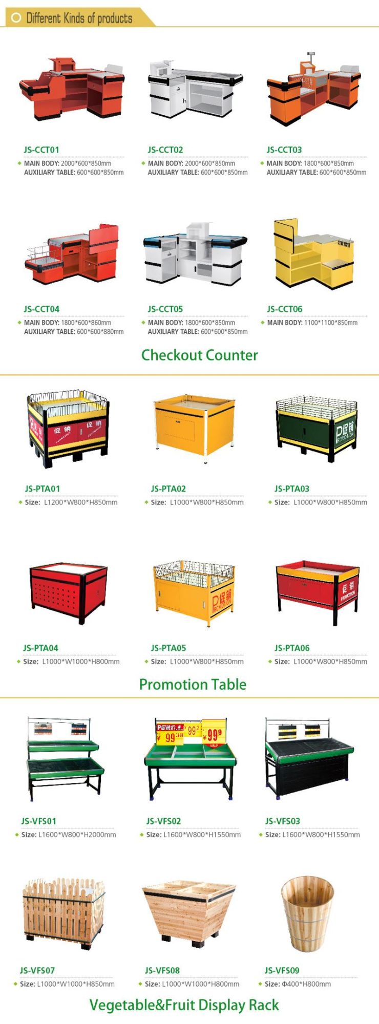 (JS-CC03) Best Supermarket Checkout Cash Counter