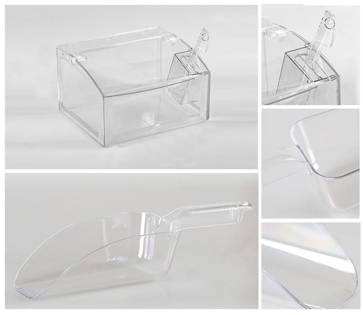 Self--Service Transparent Container Bulk Candy Container