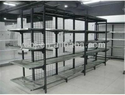 Wire Mesh Supermarket Display Shelf