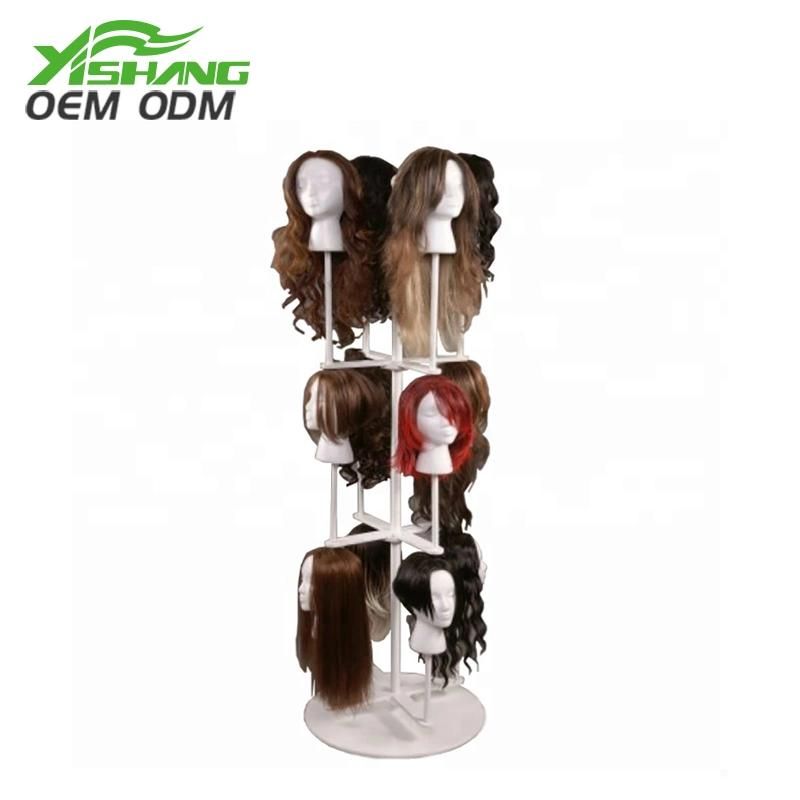 Customized Metal Wig Hat Display Stand / Rack