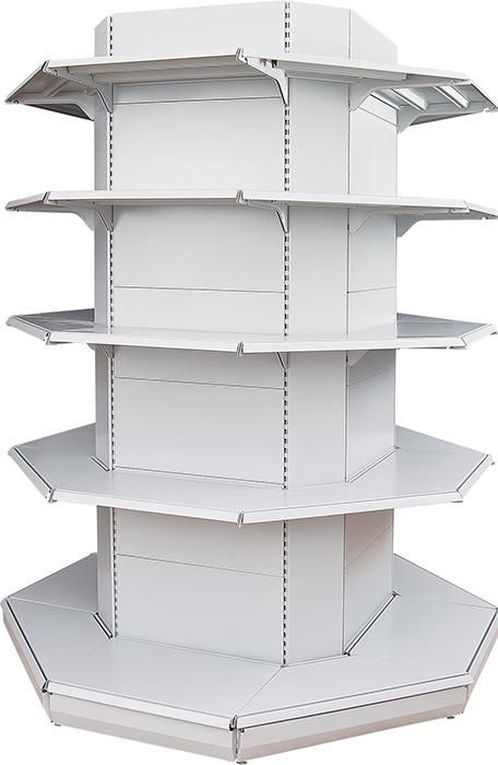 Multifunctional Gondola Supermarket Steel Shelf