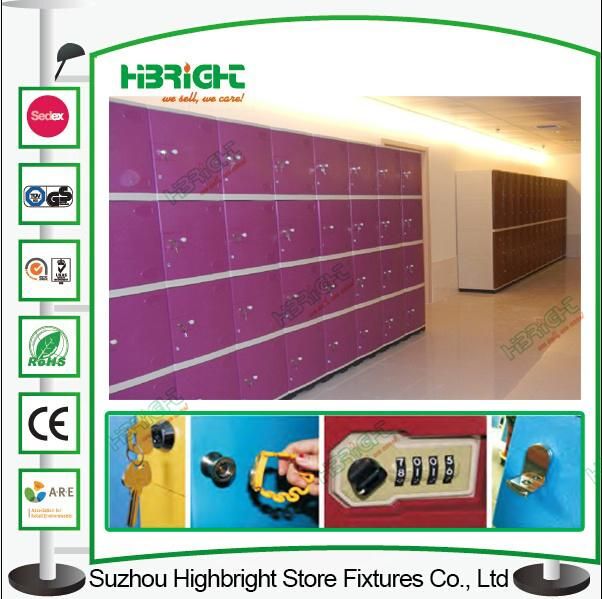 School Locker ABS Plastic Storage Locker for Changing Room