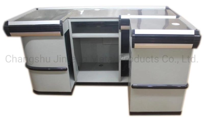 Supermarket Equipment Checkout Counters Metal Counter