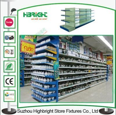 Supermarket Rack Display Gondola Shelving Metal Shelf