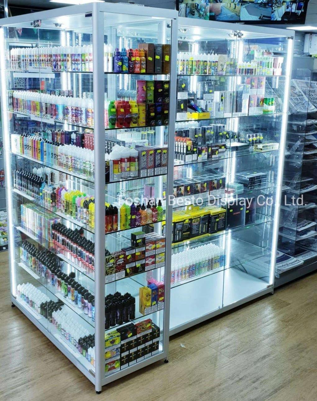 Glass Display Cabinets for Retail Display Store, Museum, Exhibition, Jewelry Store, Tabacoo Shop, Cosmetics Store, Toy Store, Gift Store, Retail Chain Store.