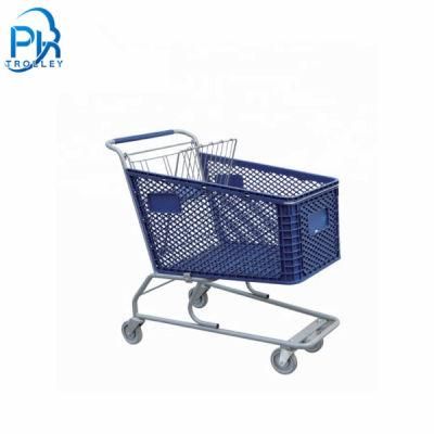 Shopping Trolley in Plastic Material with Shopping Baskets