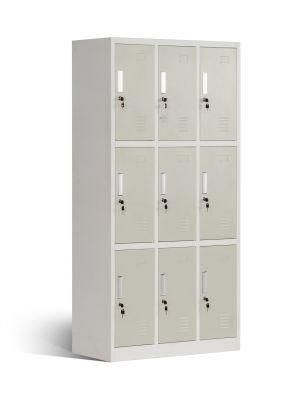 3 Layers Steel Locker Metal Changing Room School Lockers Manufacturers