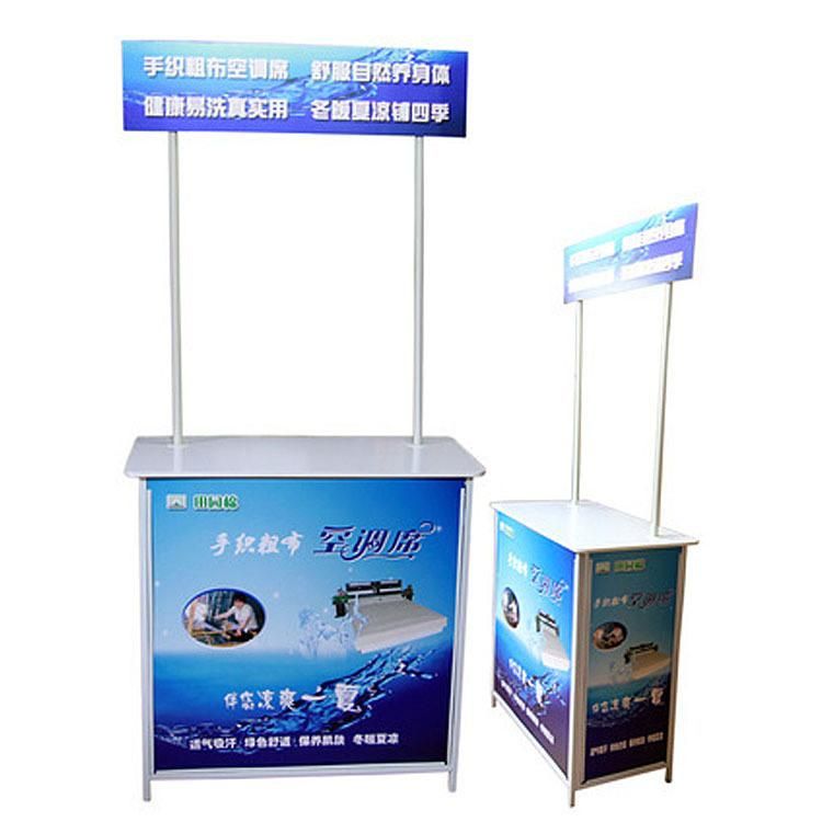 Folding Portable Market Advertising Promotion Desk for Shop Exhibition