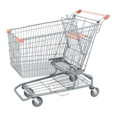 Wholesale Supermarket Shopping Metal 180L Trolley