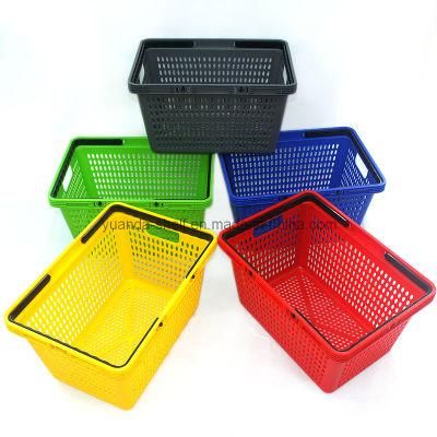 Store Plastic Fruit Handle Shop Basket