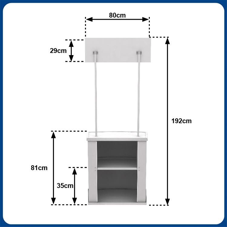 Good Quality Advertising Display Stand PP Promotion Table