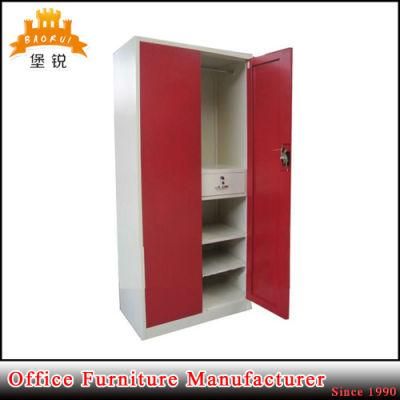 Hot Sale 2 Door Steel Cupboard for Clothes Storage