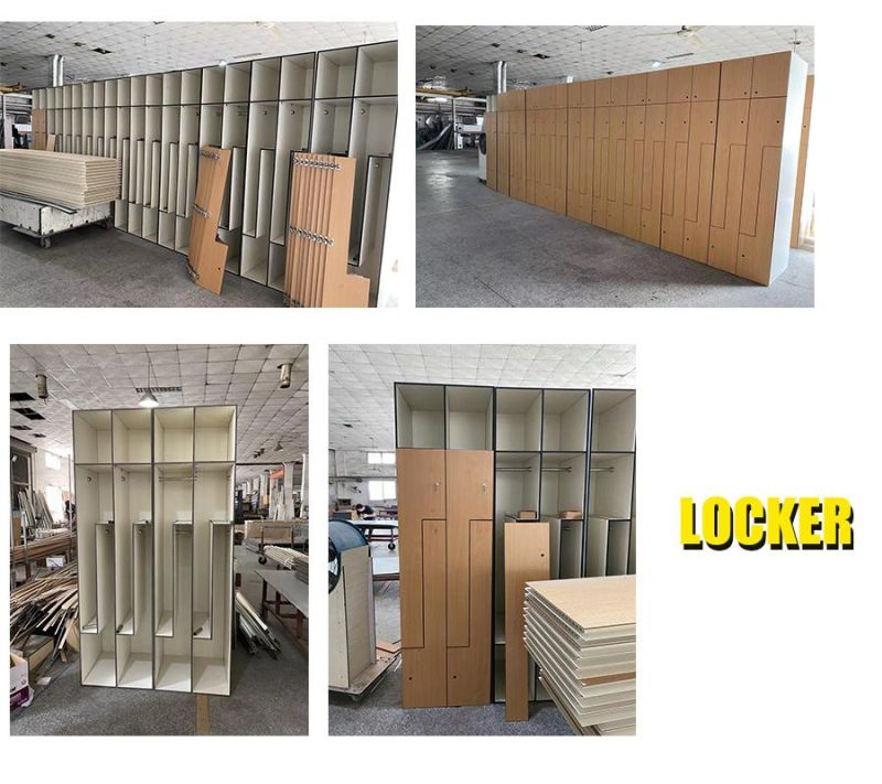 Intelligent Waterproof HPL Changing Room Cabinet Storage Employee Staff Gym Lockers