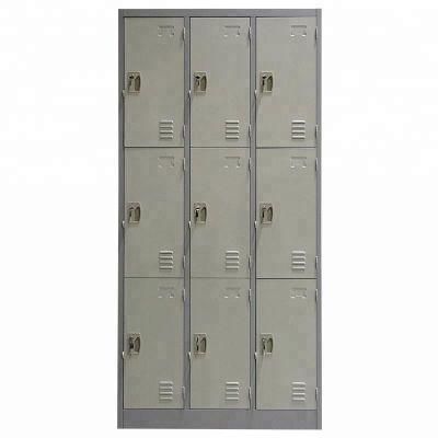 Factory Price 9 Door Metal Sports Locker Labor Worker Locker