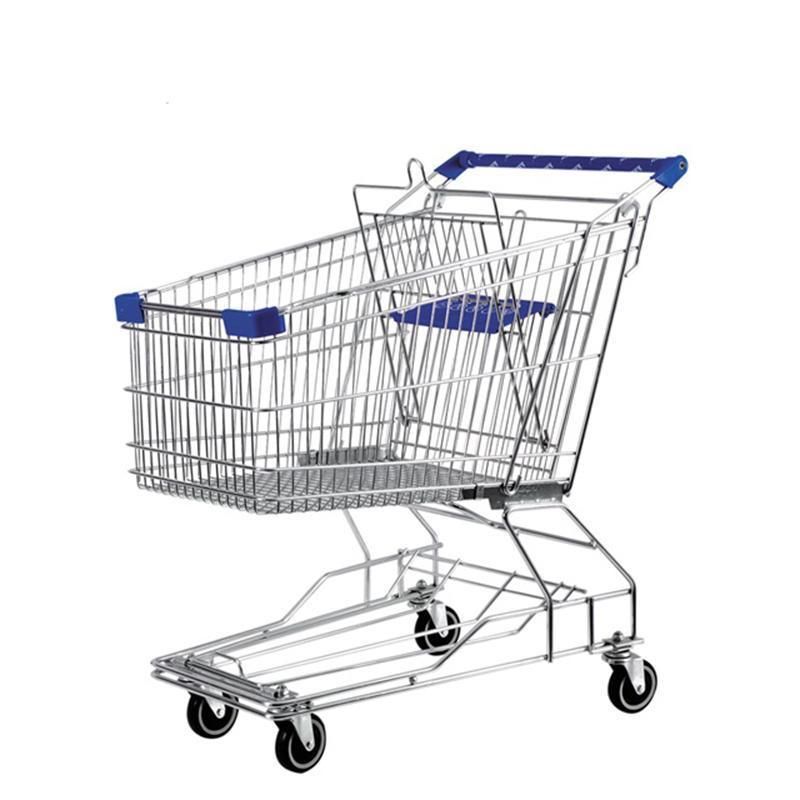 Metal Shopping Carts Wholesale Trolleys for Supermarket Use