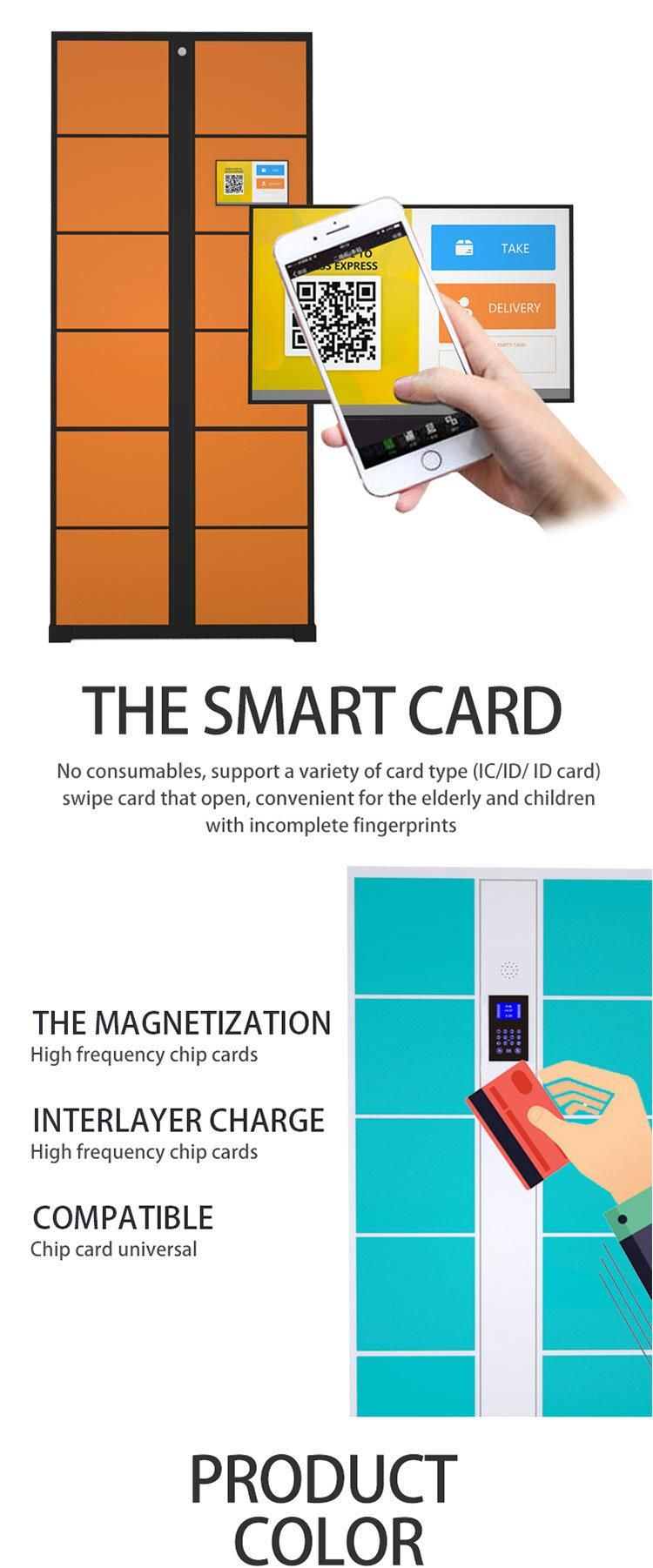 Phone Charging Locker Charging Station with Coin-Operated Credit Card Payment