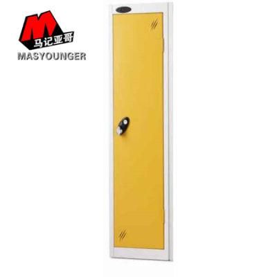 Yellow Powder Coating Metal Gym Locker