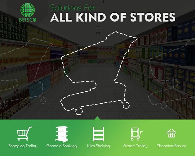 Portable Australia Type Supermarket Shopping Cart Comparison