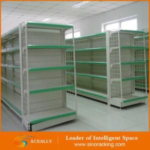 Backplane Style Double/Single Gondola Supermarket Racks Shelving