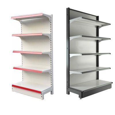 Double Sides Advertising Racks Supermarket Shelf Store Display Gondola