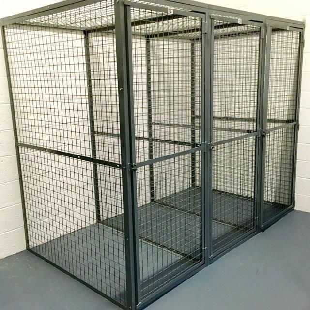 Tenant and Industrial Portable Wire Storage Lockers