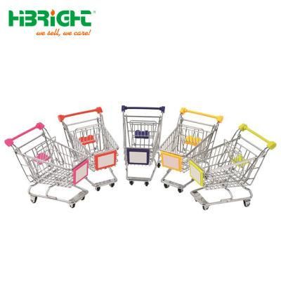 Wholesale Christmas New Year Birthday Gift Grocery Mini Shopping Cart for Kids