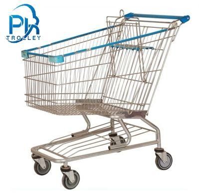 Us Supermarket Steel Shopping Trolley