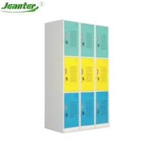 Safe Staff Storage Stainless Steel Wardrobe Lockers