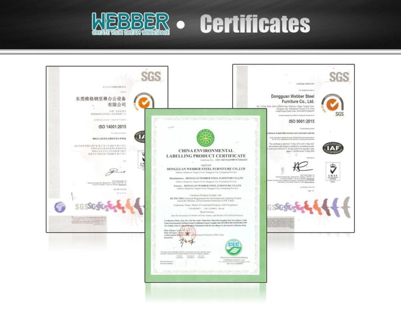 Metal New Webber Cartons ISO9001: 2000, ISO14001: 2004 Gym Locker