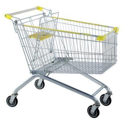 Supermarket Cart Store Metal Shopping Trolley