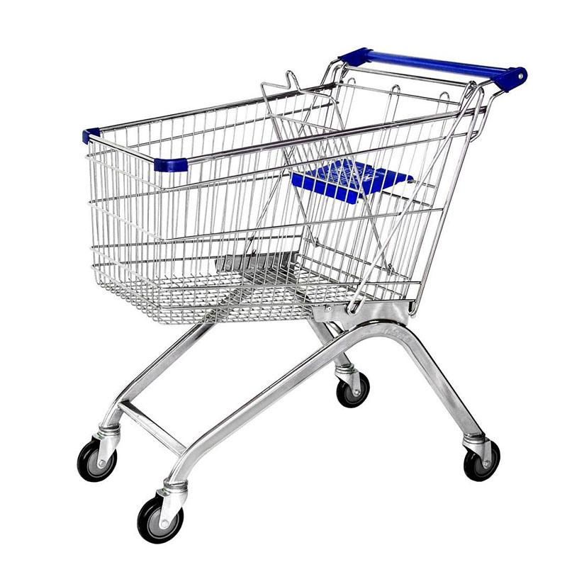 Reliable Multifunction Plastic Covers Supermarket Shopping Trolley for Sale