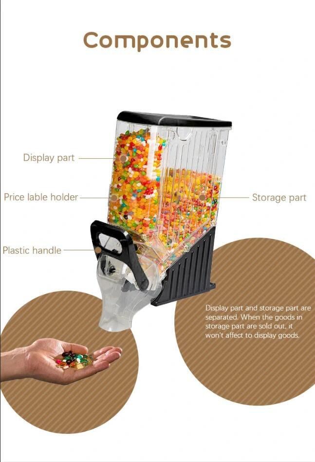 2019 Hot Sale Bulk Candy Dispenser Bulk Food Dispenser