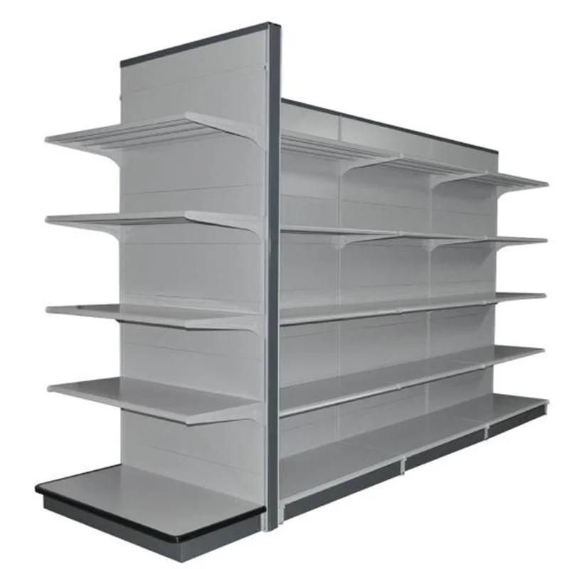 Wholesale Store Shelf Supermarket Gondola Metal Display Shelf