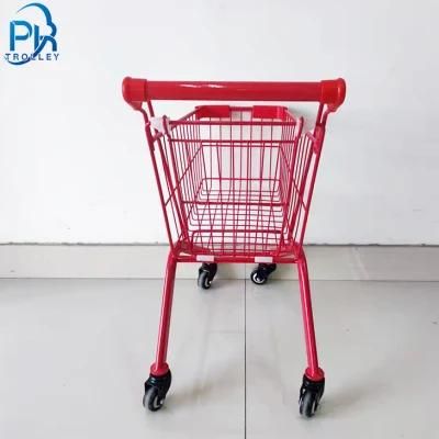 Retail Grocery Store Supermarket Kids Shopping Trolley Cart for Children