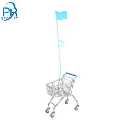 Supermarket Kids Metal Shopping Trolley