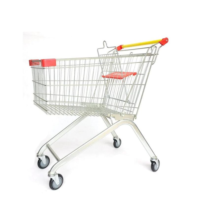 60-240L High Quality Supermarket Shopping Cart Shopping Trolley