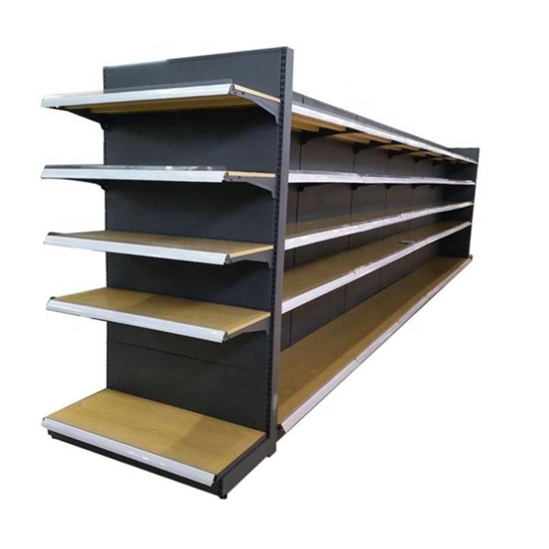 Custom Printed High Quality Attractive Display Supermarket Shelf