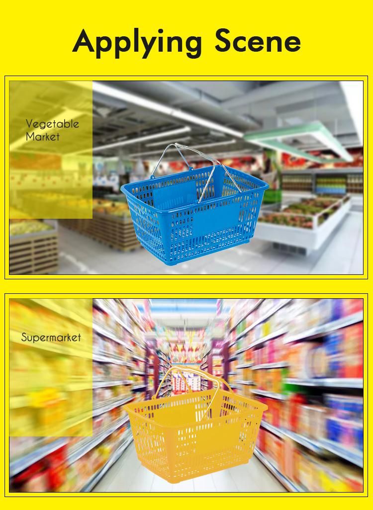 Cheap Stackable Shopping Baskets for Retail Stores