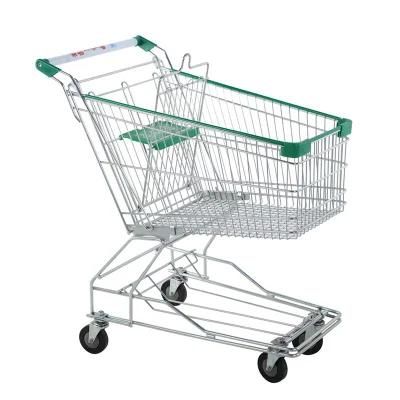 Shopping Cart Type and Unfolding Style Shopping Trolley