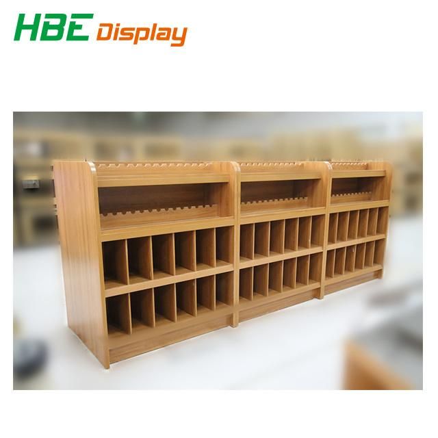 High Classic Store Wood Wine Display Rack