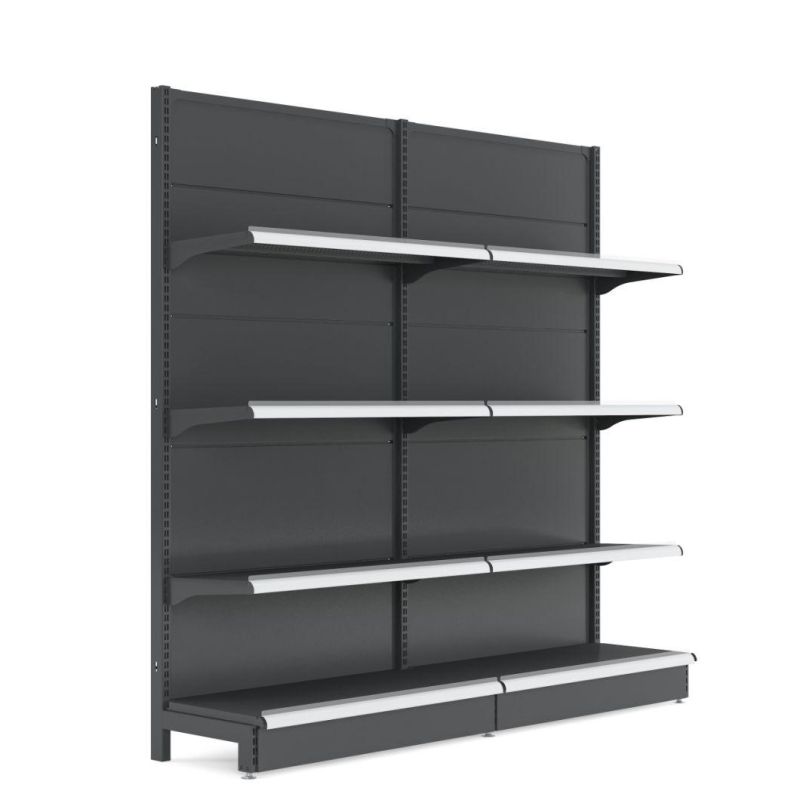 Grocery Snack Shelving Metal Display Rack Supermarket Shelving