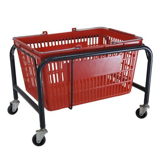 Wholesale Supermarket Shopping Steel Basket Holders