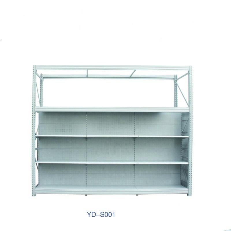 Good Quality Heavy Duty Cold-Rolled Steel Rack Gondola Supermarket Shelf Grocery